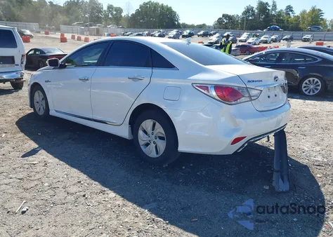 2015 Hyundai Sonata Hybrid z USA, uszkodzony, nr VIN KMHEC4A41FA133077